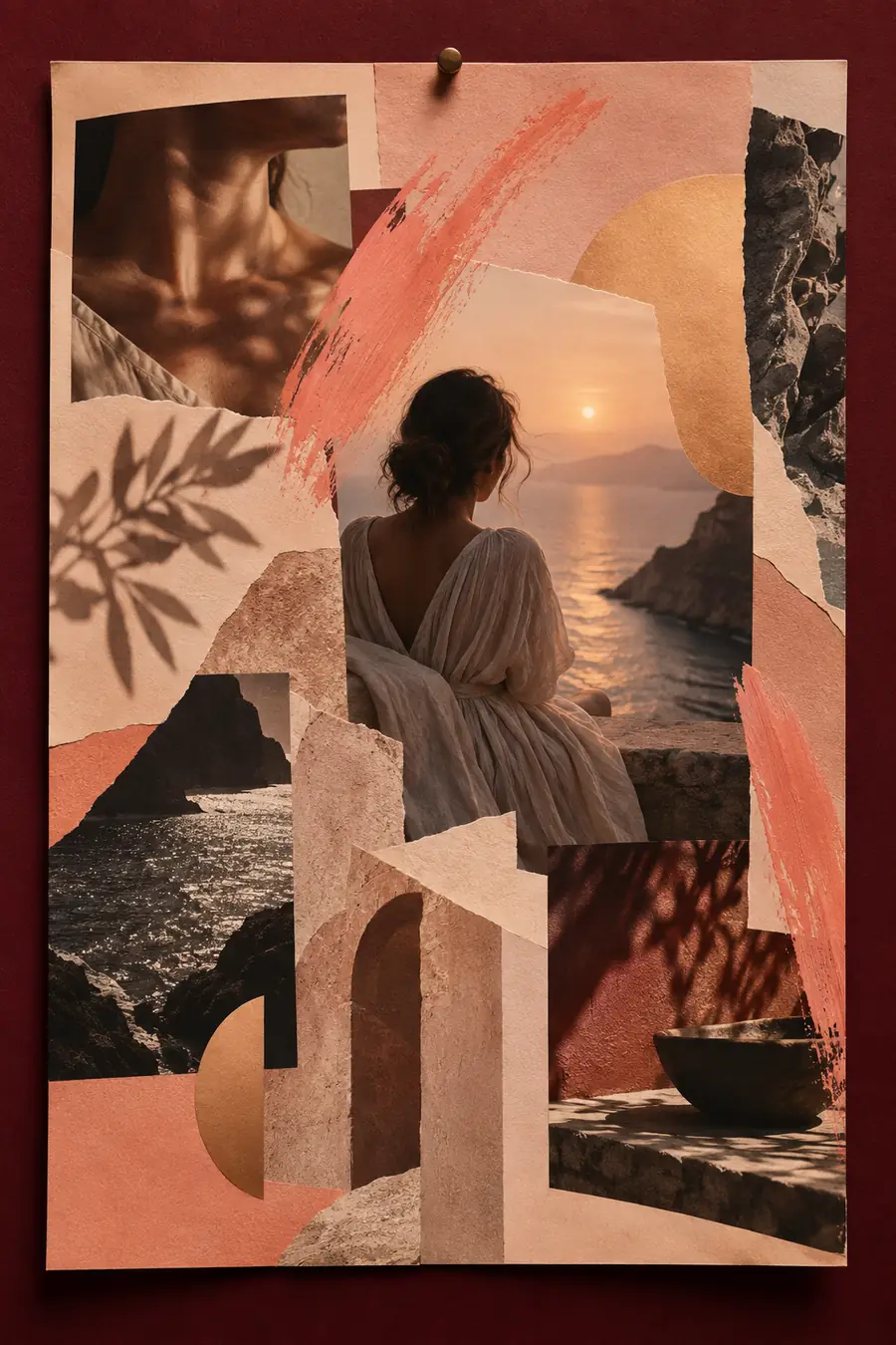 Poster concept imagery used to assess a visual direction