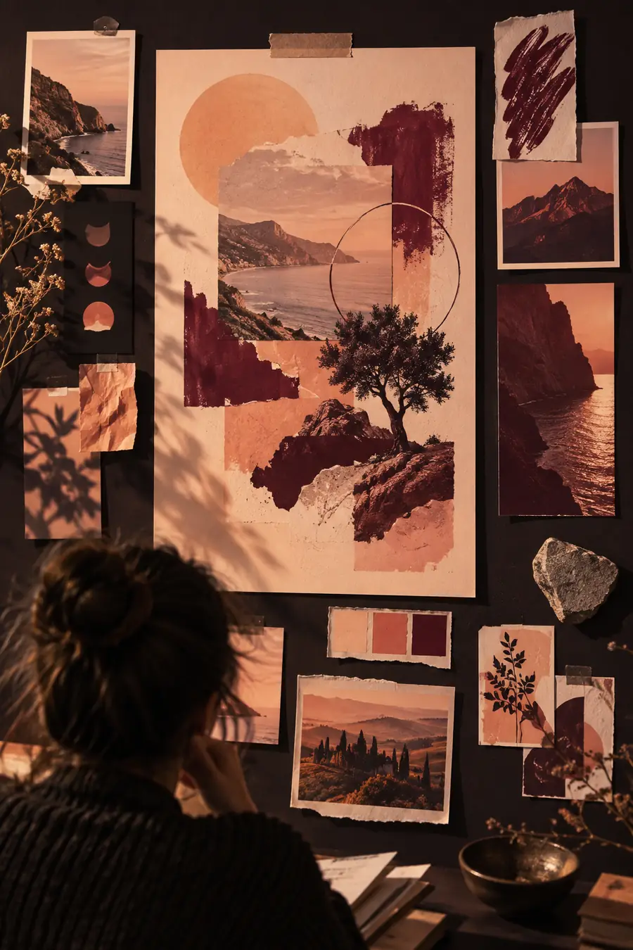 Creative poster direction used as an illustrative starting reference